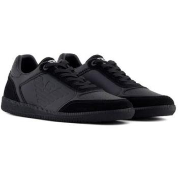 New Heritage Eagle Sneaker – Schwarze Version, Größe 44