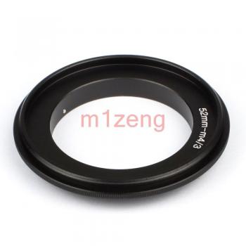 Bague d’adaptation M43‑M67 macro inversée – compatible GX9, GX7, GX85, GF7, GM1, GH4, EM5, EM10