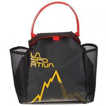 La Sportiva Unisex Training Chalk Bag in Black and Yellow