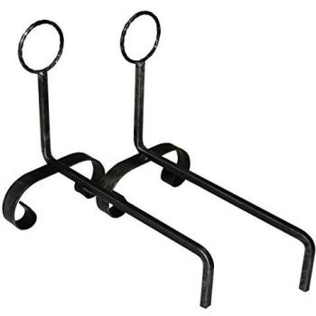 COPPIA ALARI IN FERRO BATTUTO CL10