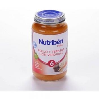 NUTRIBEN  POLLO CON TERNERA  Y VERDURAS 250G