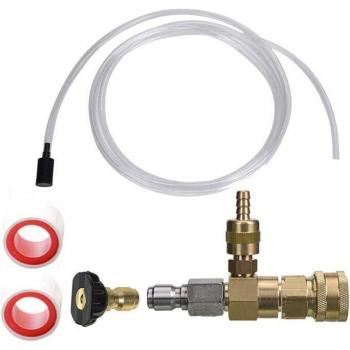 Injecteur chimique avec connexion rapide pour nettoyeur haute pression
