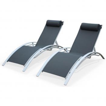 Set Duali Prendisole Alluminio Textilene