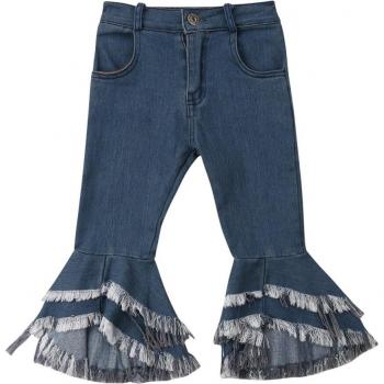 Jean Pleine Longueur Fille 2-7 ans
