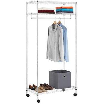 Rollgarderobe IDIMEX mit Ablage