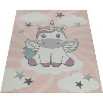 Tapis Licorne Arc-en-Ciel – Chambre Enfant (80×150 cm)