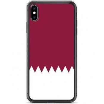 Multicolored Qatar Flag XS Max Protective Sleeve