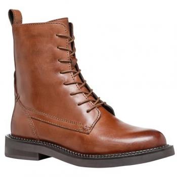 Bottes Geox D Serilda Cuir Marron