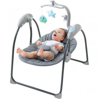 Newborn Electric Rocking Bassinet with Music