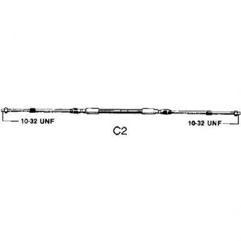 Ultraflex C2 Unisex Control Cable, Grey, 15 Feet