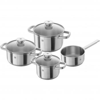 Set di pentole ZWILLING Joy 4 pezzi in acciaio inox con coperchi