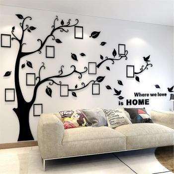 Pegatina Árbol 3D con Marco de Foto