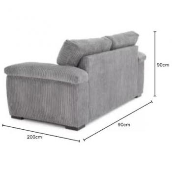 Jumbo Cord Fabric Sofa
