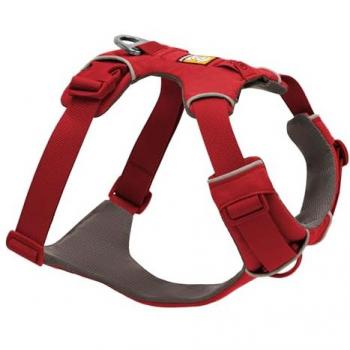 Arnés Reflectante Ruffwear Front Range® Rojo, Ajustable, Acolchado y Cómodo, Extra Grande