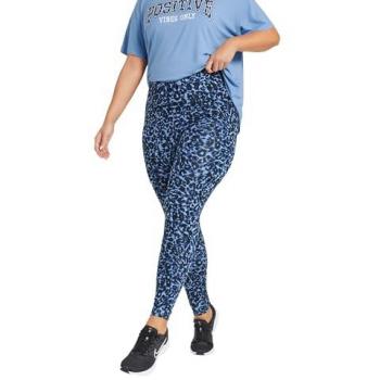 SafariSport Leopard Leggings, Size 16