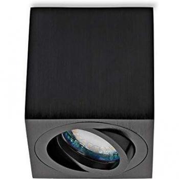 Sweet-led Eckig-schwarz Deckenleuchte GU10 5W