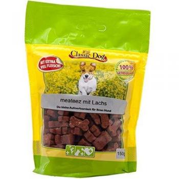 Classic Dog Snack Meateez Lachs 150 g (Menge: 12 je Bestelleinheit)
