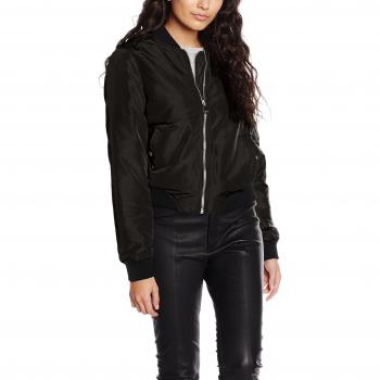 VERO MODA VMDICTE CHAQUETA CORTA DNM NOOS, Chaqueta Mujer, Negro
