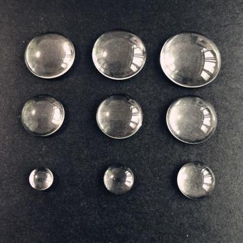 100pcs Sapphire Glass Circular Flat Sequins