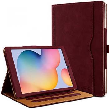 Étui Bordeau Galaxy Tab S6 Lite avec Support Intégré – Karylax