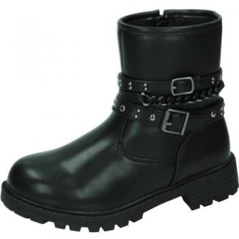 Kíni Botins Femininos Negro