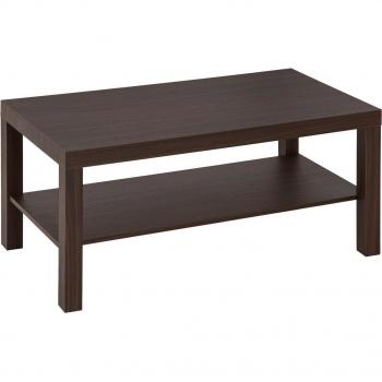 HomCom® Mesa de Centro Mesita Café Mueble Salón Comedor Mesa Auxiliar de 2 Niveles