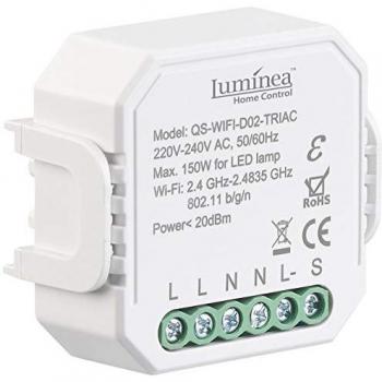 Luminea : Interrupteur à commandes vocales encastré