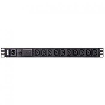PDU 1U Standard con Protezione da Sovratensione, PE0110SG