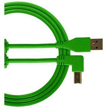 Câble UDG USB 2.0 A-B coudé 1m vert