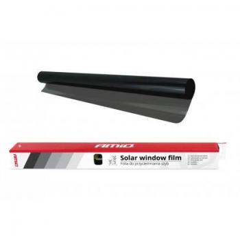 Pellicola nera anti‑graffio per finestre auto, 0,75×3 m