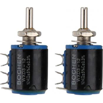 WXD3-12 Dual Pack: 10kΩ Precision Multi‑Shift Potentiometers – Buy One, Get One Free
