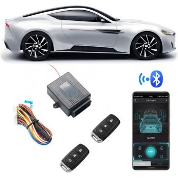 Smartphone Keyless Entry and Car Alarm System