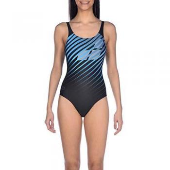 Arena w Flicker u Back One Piece Maillot de bain Femme, Noir/Multi, FR : M