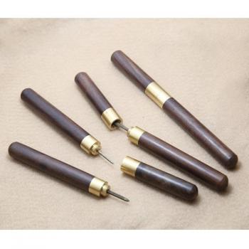 Wood Handle Leather Sewing Awl