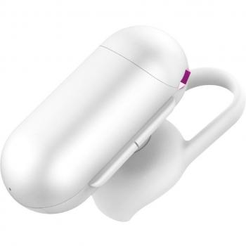 Auricular Bluetooth V5.0 Mini con Micrófono Blanco