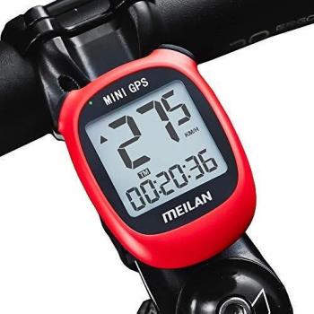 Mini GPS Fietscomputer Meilan M3 – Rood kleur