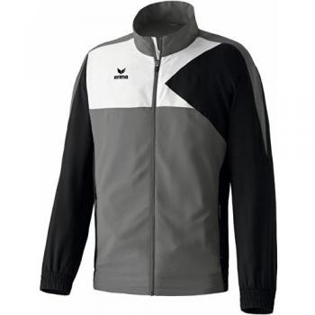 Erima Kids Professional Anzug Premium One Outfit – Granit/Schwarz/Weiß, 140