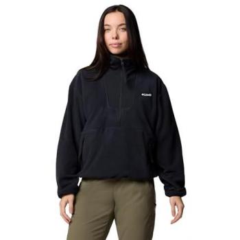 Columbia Sequoia Grove – Fleece‑Oberteil mit kurzem Reißverschluss, schwarz, XL