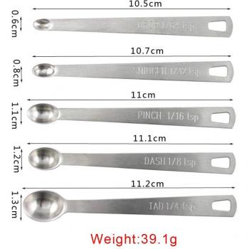 Stainless Steel Mini Measuring Spoons