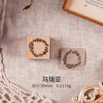 Jahrgang Holzstempel für Scrapbooking
