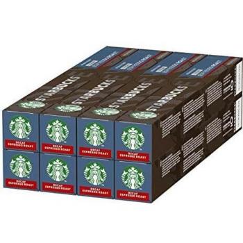 STARBUCKS Entkoffeinierter Espresso Roast für Nespresso, Dunkle Röstung Kaffeekapseln, 80 Kapseln (8 x 10)
