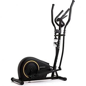 Gold & Black Zipro Burn Elliptical Fitness Machine