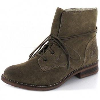S.Oliver Damen‑P6 Stiefel (Oliv, 5‑5‑75203‑35)