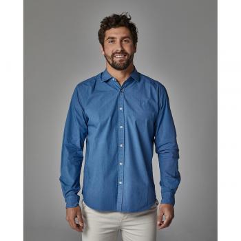 Camicia Slim Fit Blu Navy A Maniche Lunghe C275020305 XL