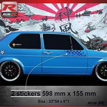 Autocollant Marine pour Volkswagen Golf 1