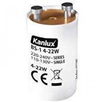 Starter per tubo al neon o lampada circolina 4-22 watt