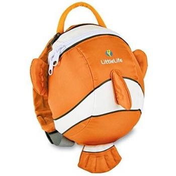 Littlelife Toddler Backpack with Rein Clownfish