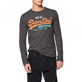 Superdry VL Desert T-shirt à manches longues, gris
