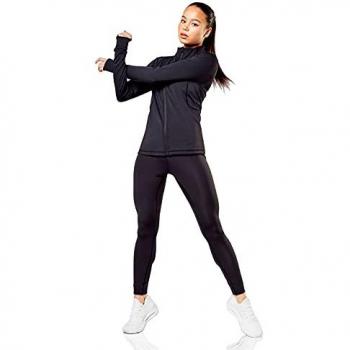 Elle Sport Women’s Adult Signature Zip-Through Top – Small