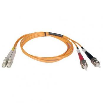 TrippLite 20 Meter Duplex Multi‑Mode Optical Patch Cable LC-ST